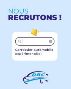 Offre emploi - Carrosserie Bordeaux Saint-Loubès