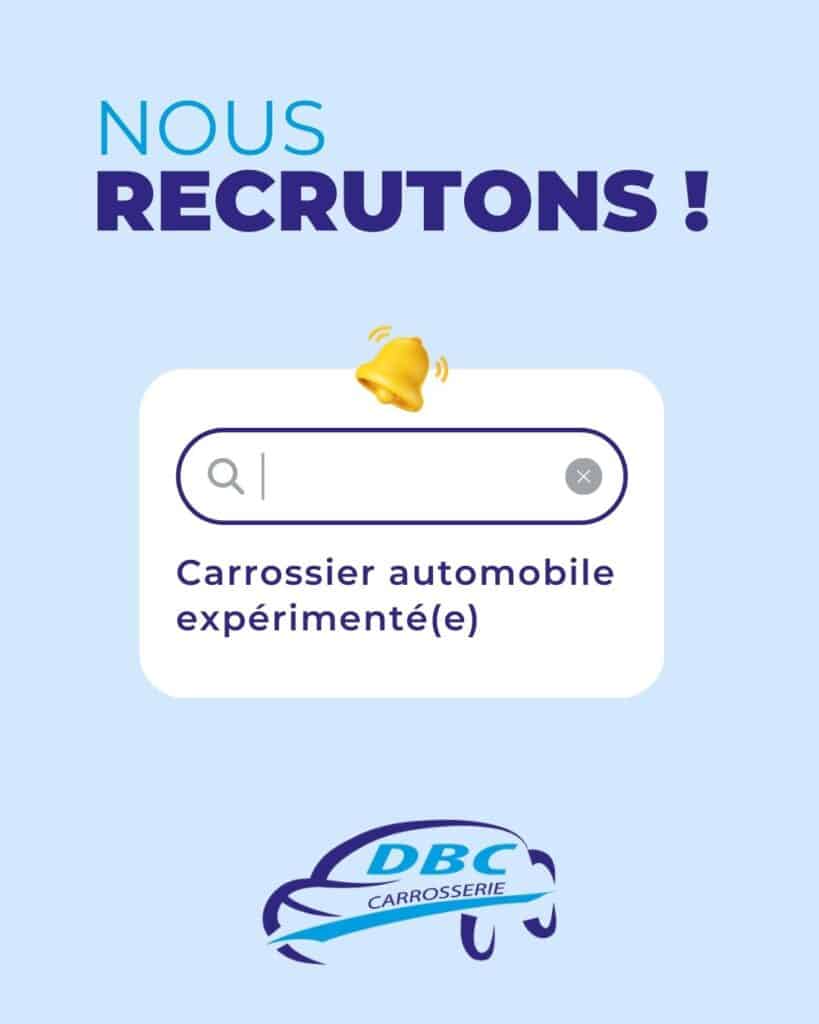 Offre emploi - Carrosserie Bordeaux Saint-Loubès